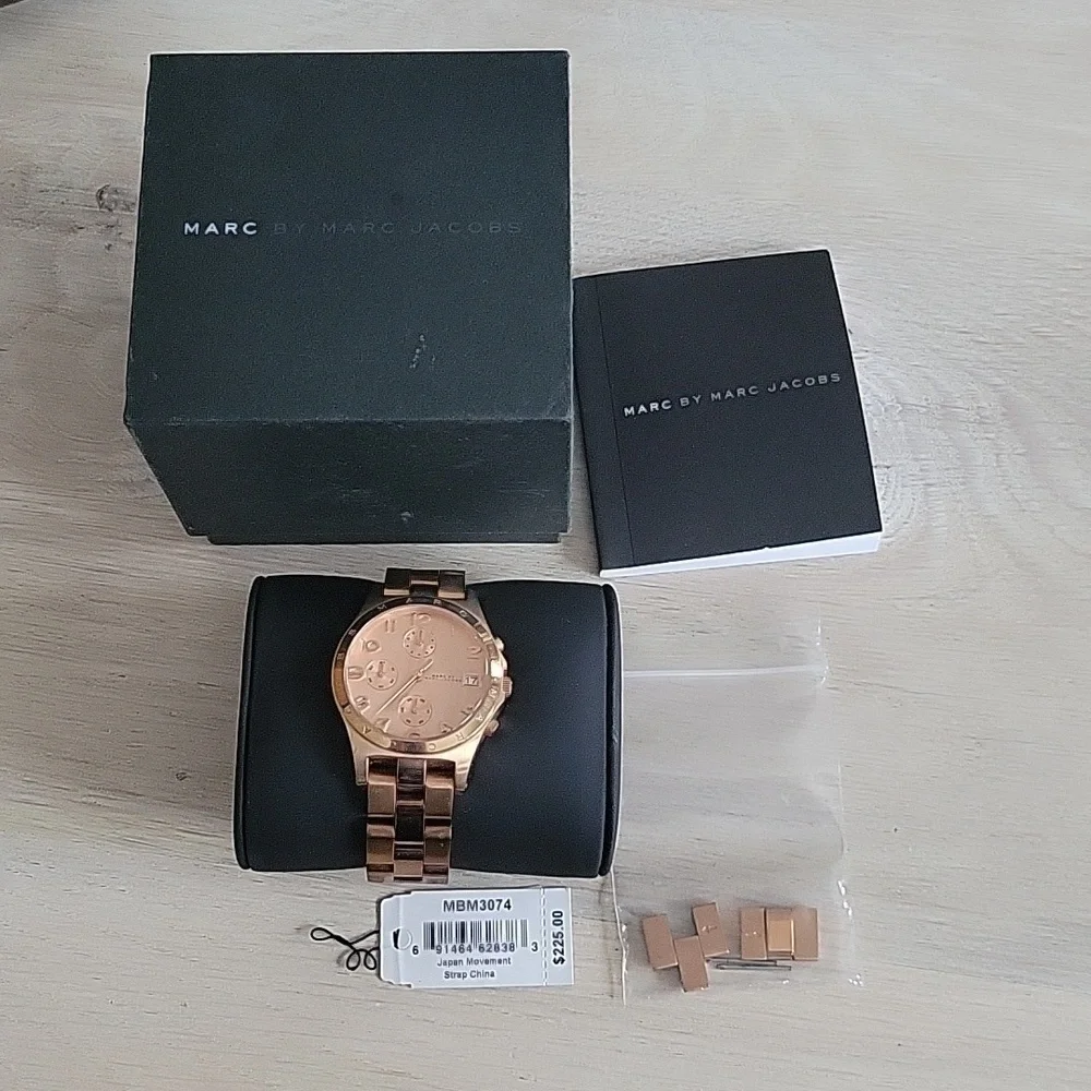 Marc by Marc Jacobs Henry Rose Gold 36mm Watch